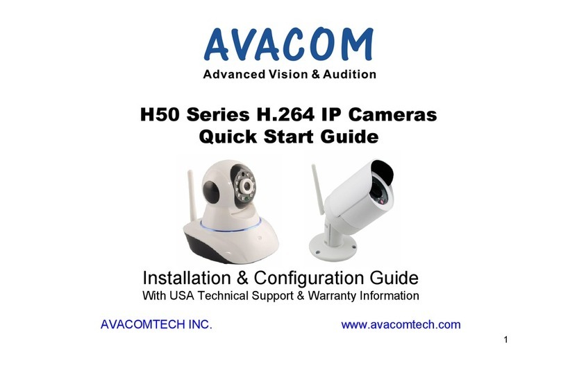 Avacom H50 series quick start guide