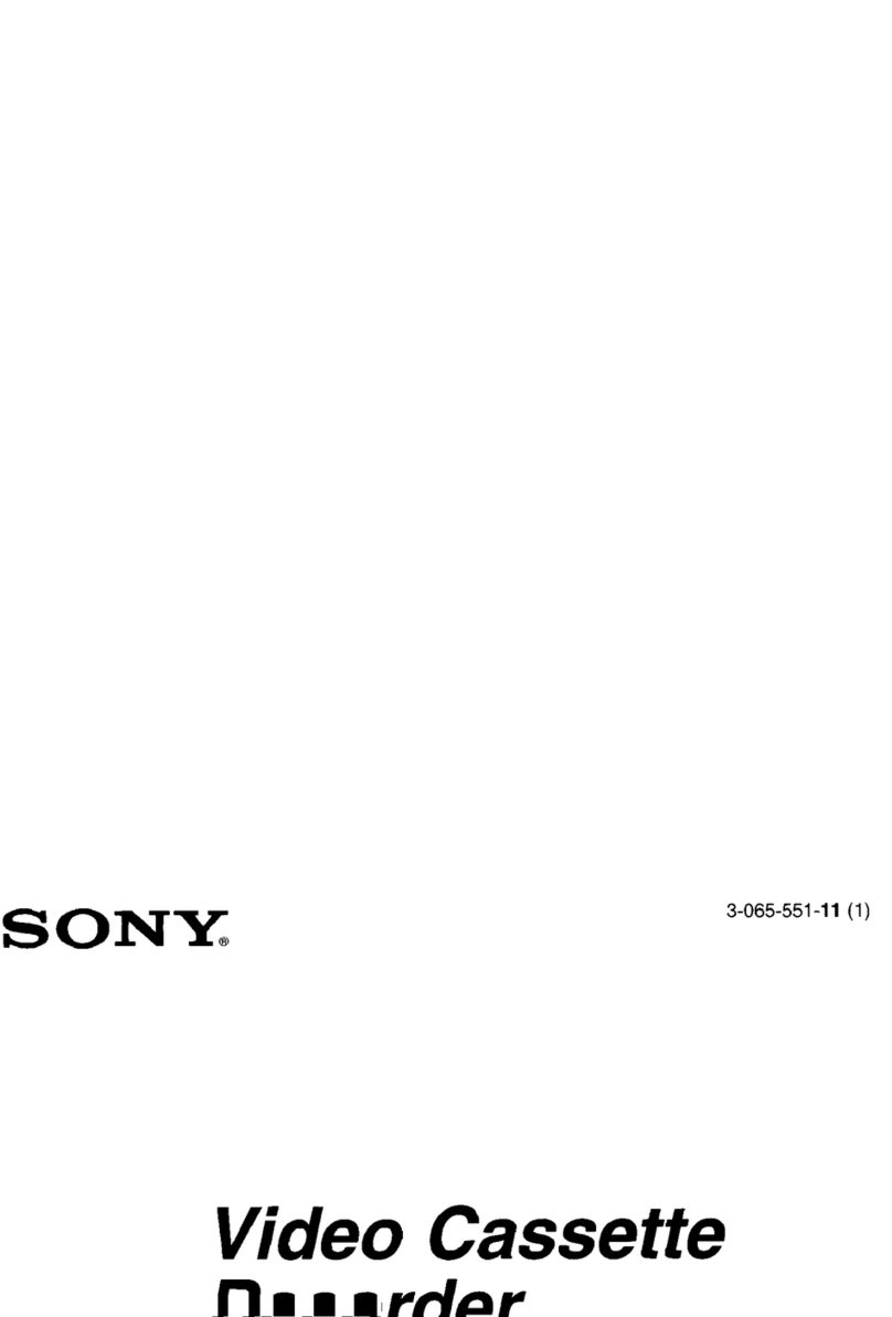 Sony SLV-N81 - Hi-Fi VCR User manual