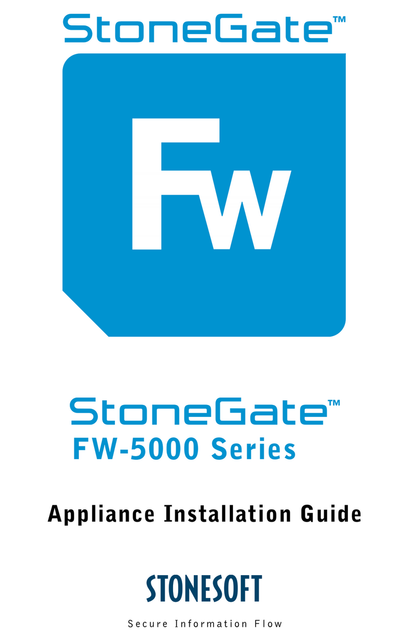 Stonesoft StoneGate FW-5000 Series Appliance installation guide