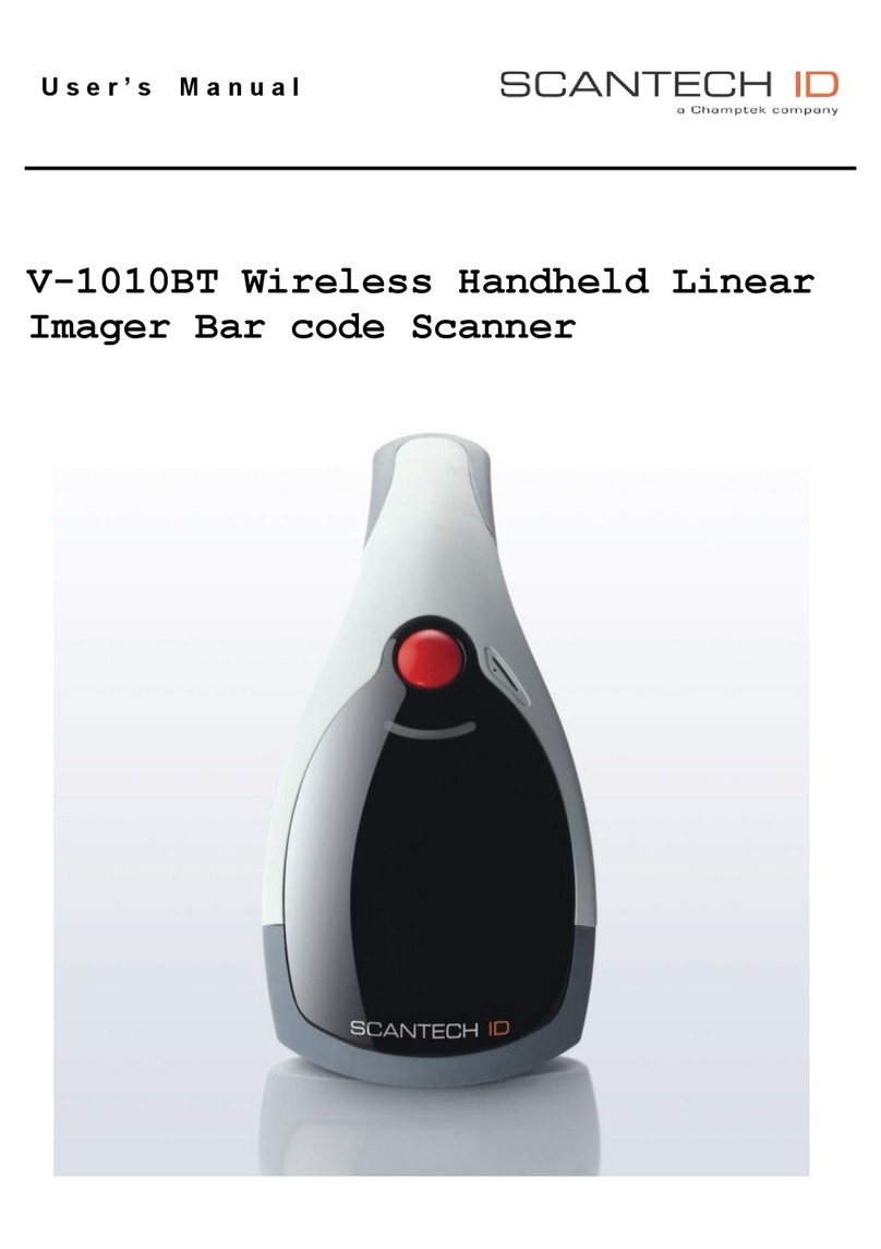 Scantech Vega V-1010BT user manual