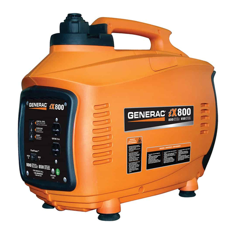 Generac Power Systems IX 800 User manual