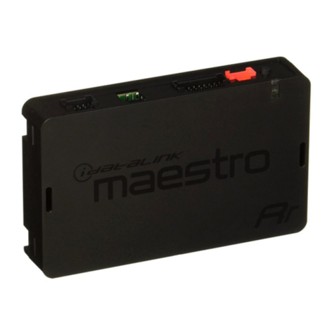 iDataLink maestro Rr ADS-RR-FOR01-DS-IG-EN User manual