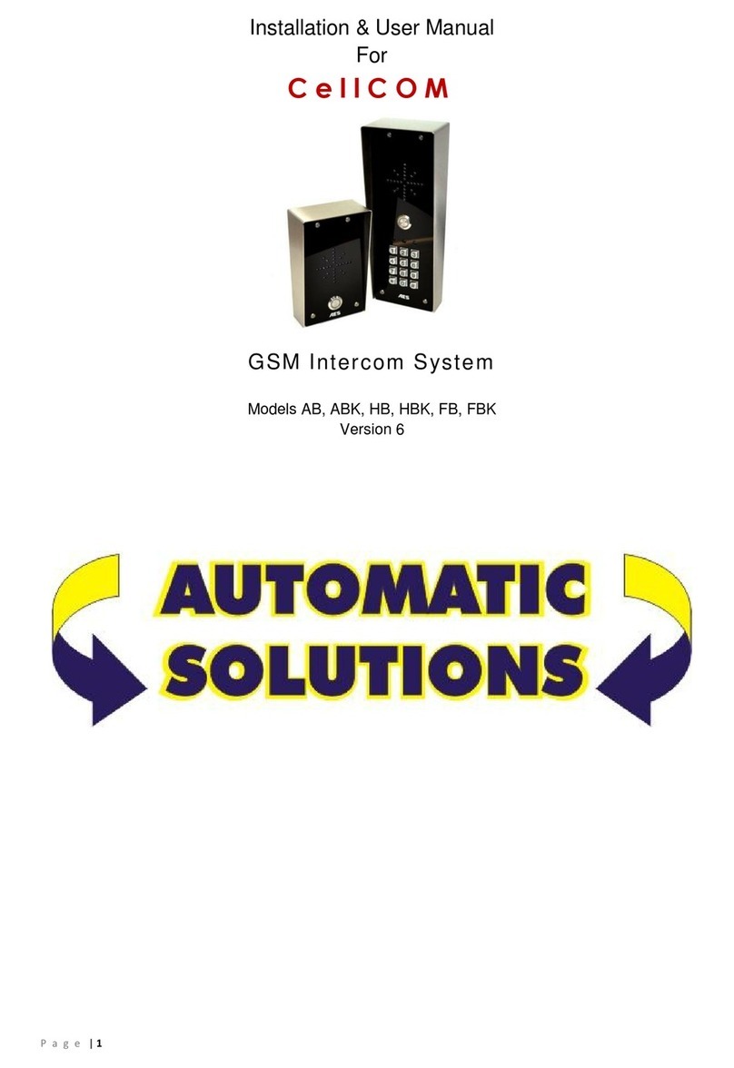 Automatic Solutions AB Instruction Manual