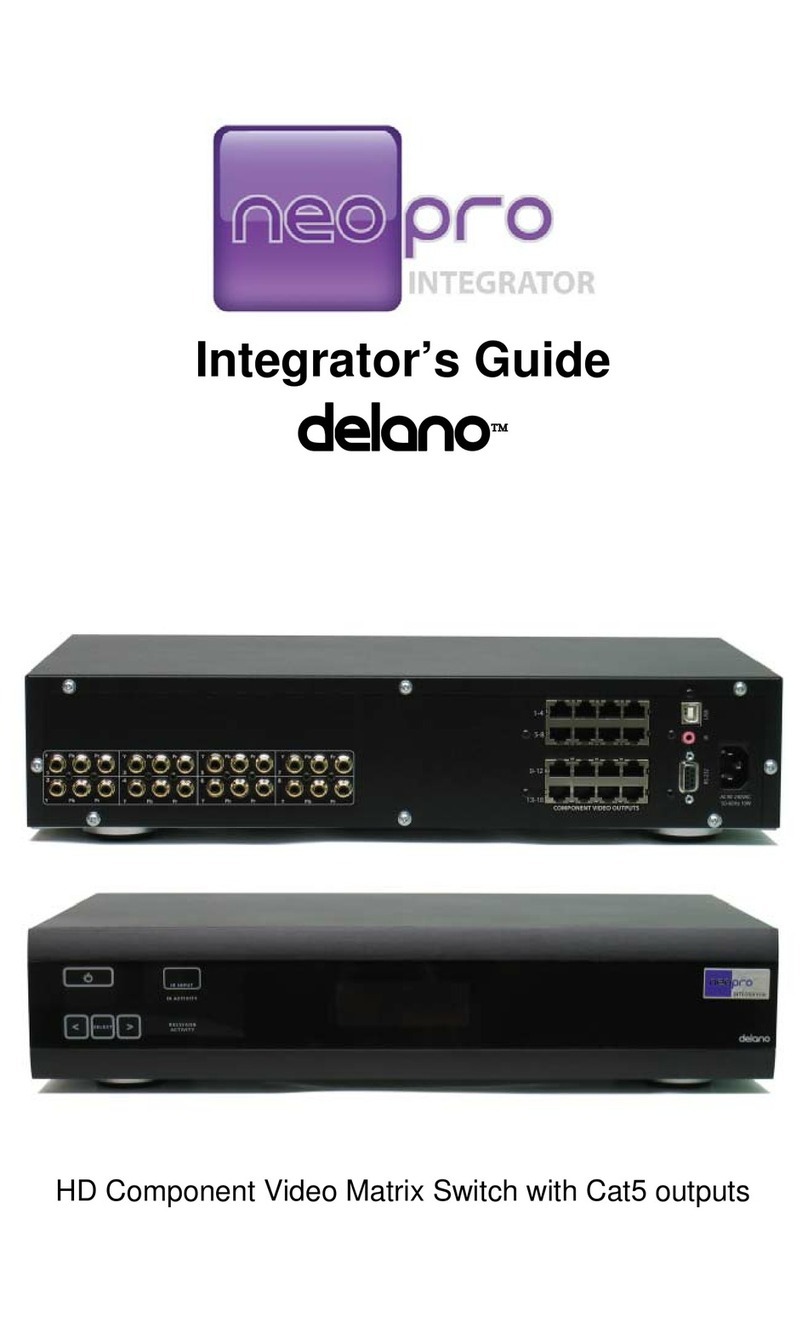 Neo Pro Delano Integrator guide
