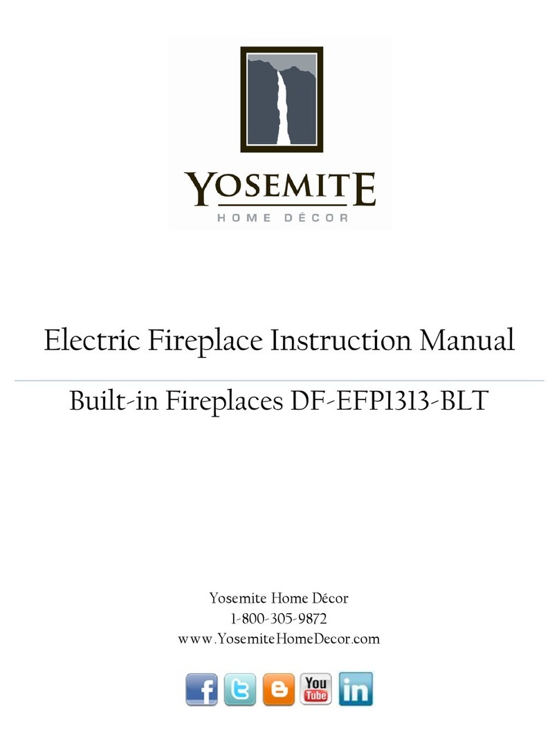 Yosemite DF-EFP1313-BLT instruction manual