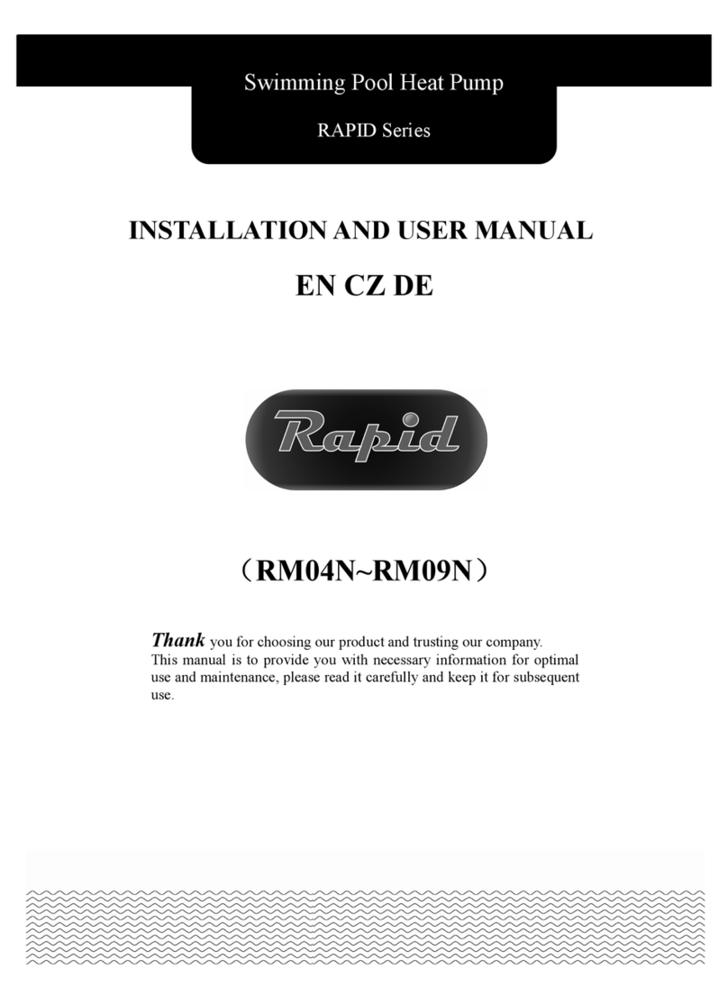 Vagner Pool RAPID Series RM04N Installation and user manual