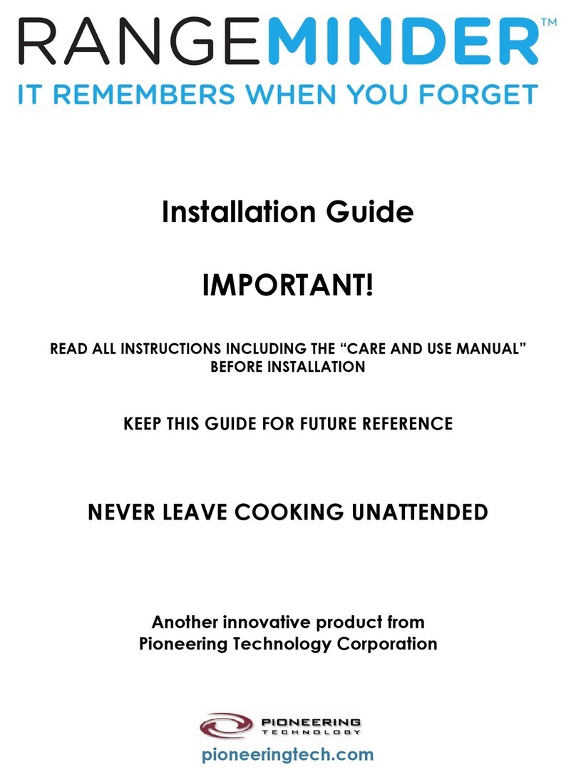 Pioneering RANGEMINDER installation guide