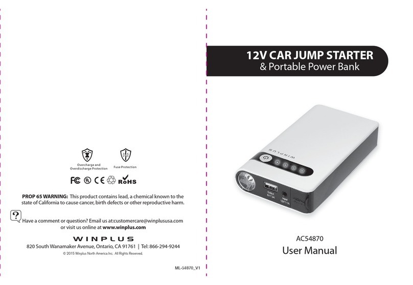Winplus AC54870 User manual