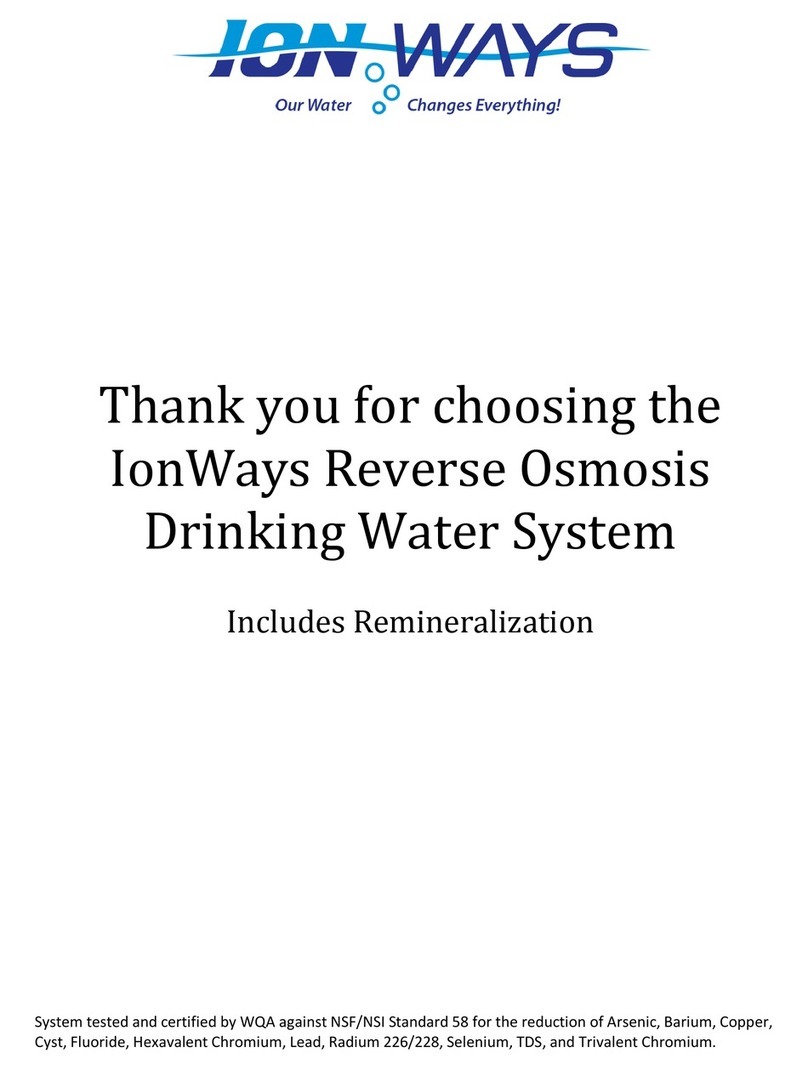 IonWays RO System Supplement