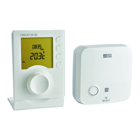 DELTA DORE TYBOX 811 W RF User manual