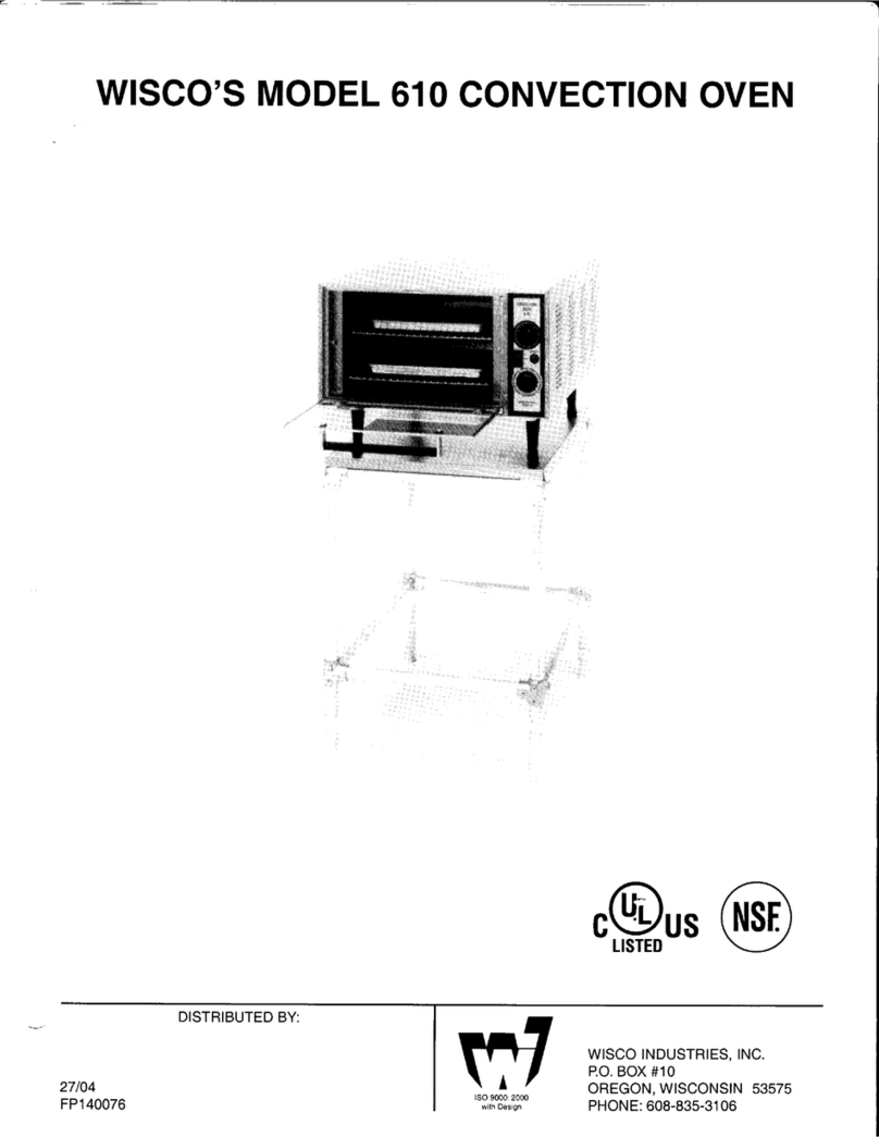Wisco Industries 610 User manual