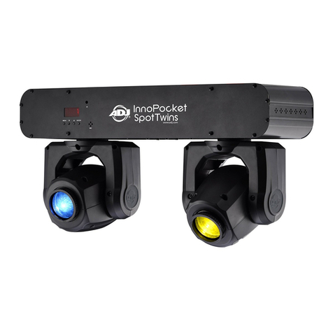 ADJ INNO POCKET SPOT TWINS User manual