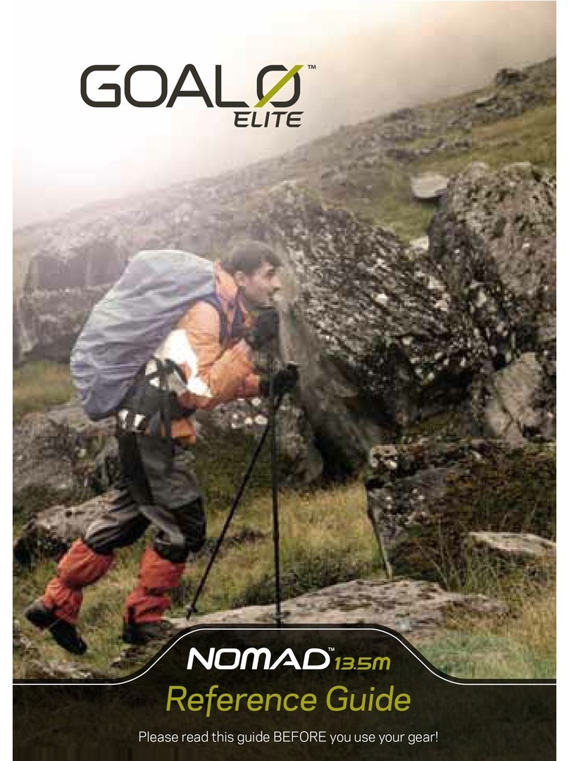 Goalo Elite NOMAD 13.5M reference guide