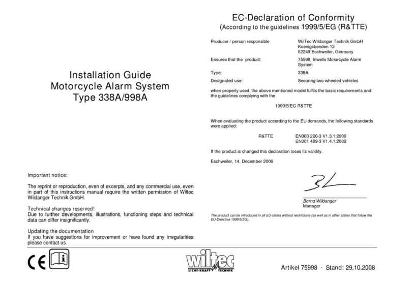 WilTec 338A installation guide WilTec 338A installation guide