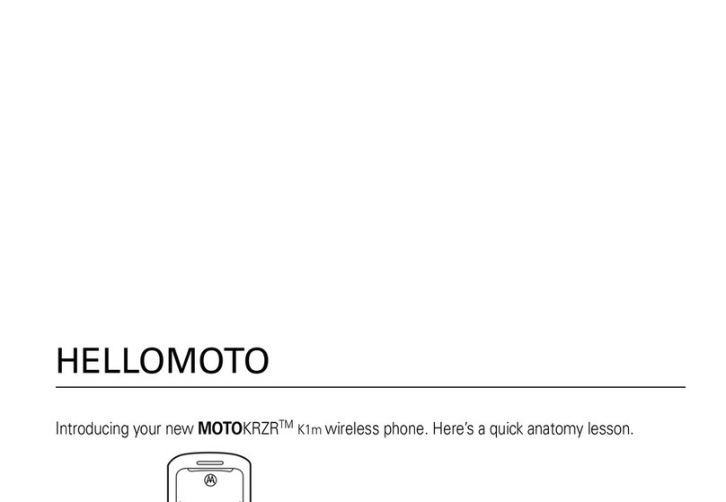 Motorola MOTOKRZRT User manual