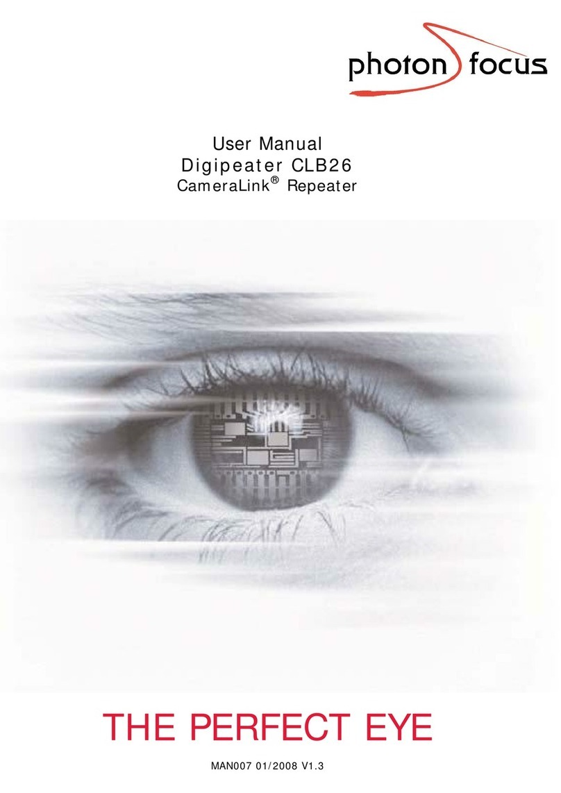 Photon Focus Digipeater CLB26 user manual