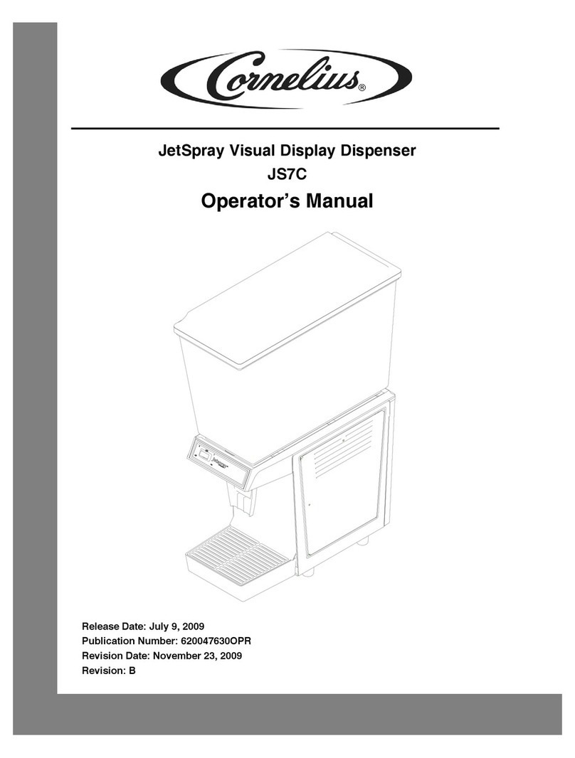 Cornelius JetSpray JS7C Operator's manual