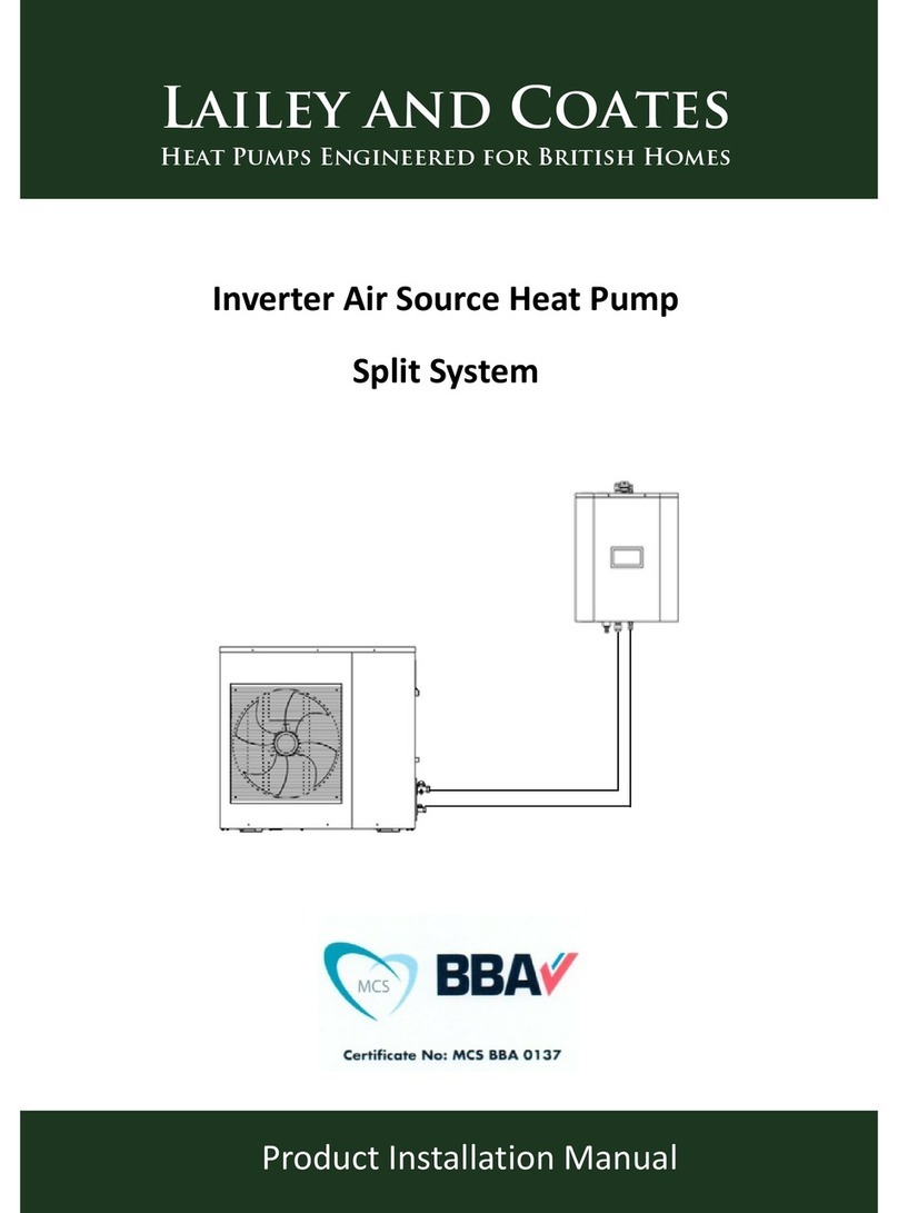 Lailey abd Coates LC-07 Product installation manual
