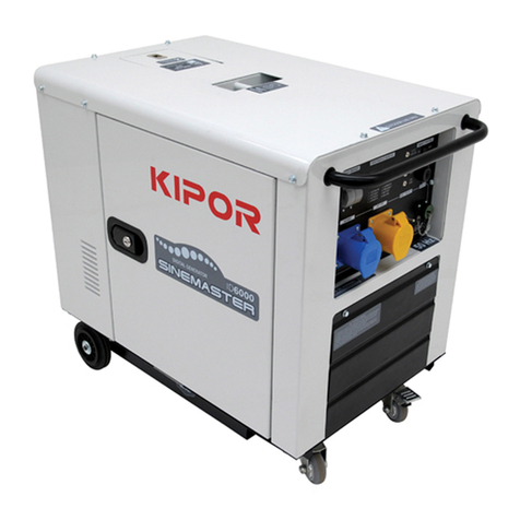 Kipor ID6000 Operation manual