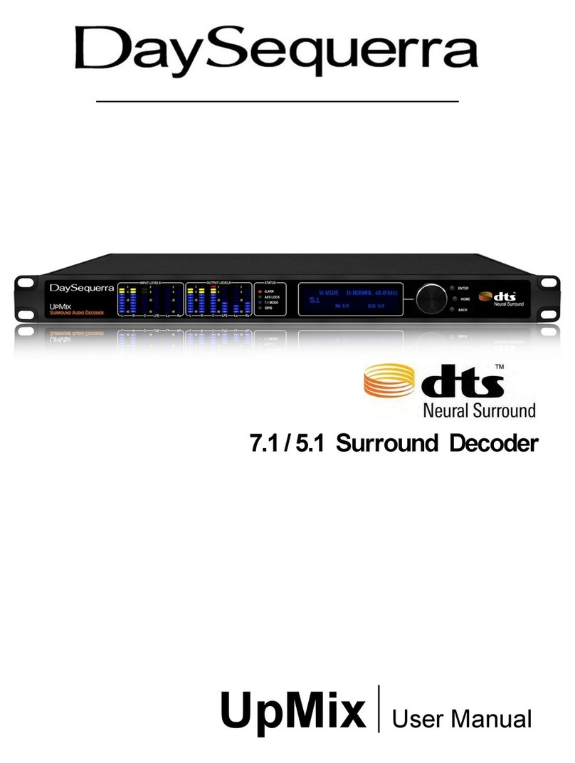 DTS DaySequerra UpMix user manual