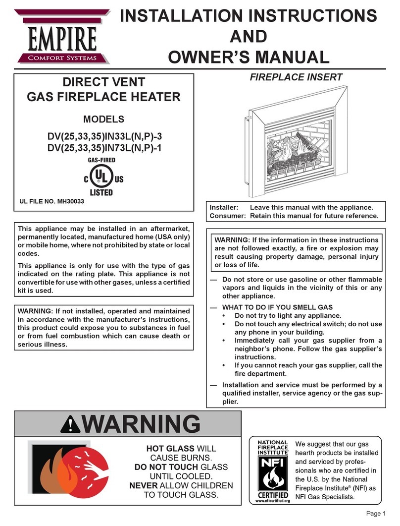 Empire DV25IN33 Quick start guide Empire DV25IN33 Quick start guide