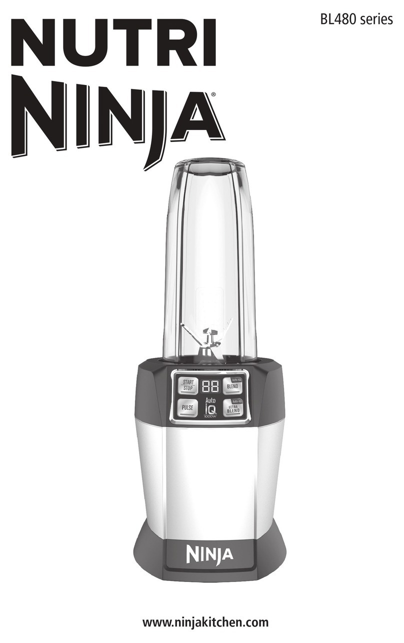 Ninja NUTRI  BL480 69 User manual