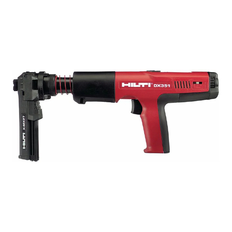 Hilti DX 351 BTG User manual