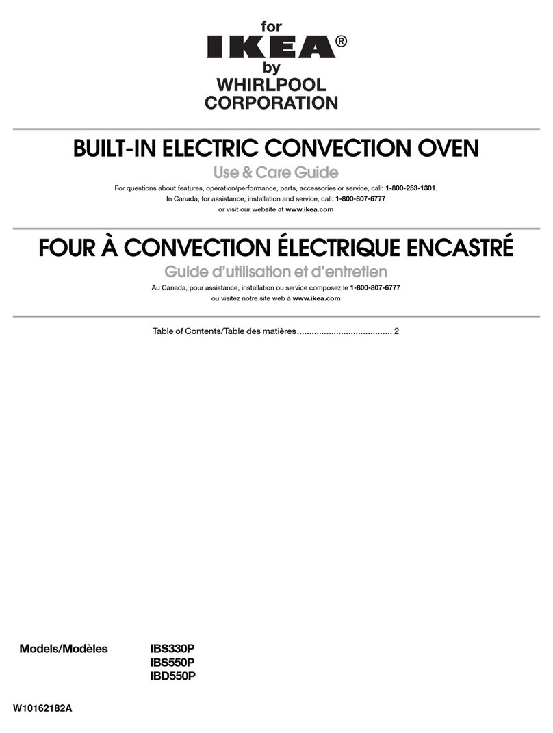 Whirlpool IBS330P User manual