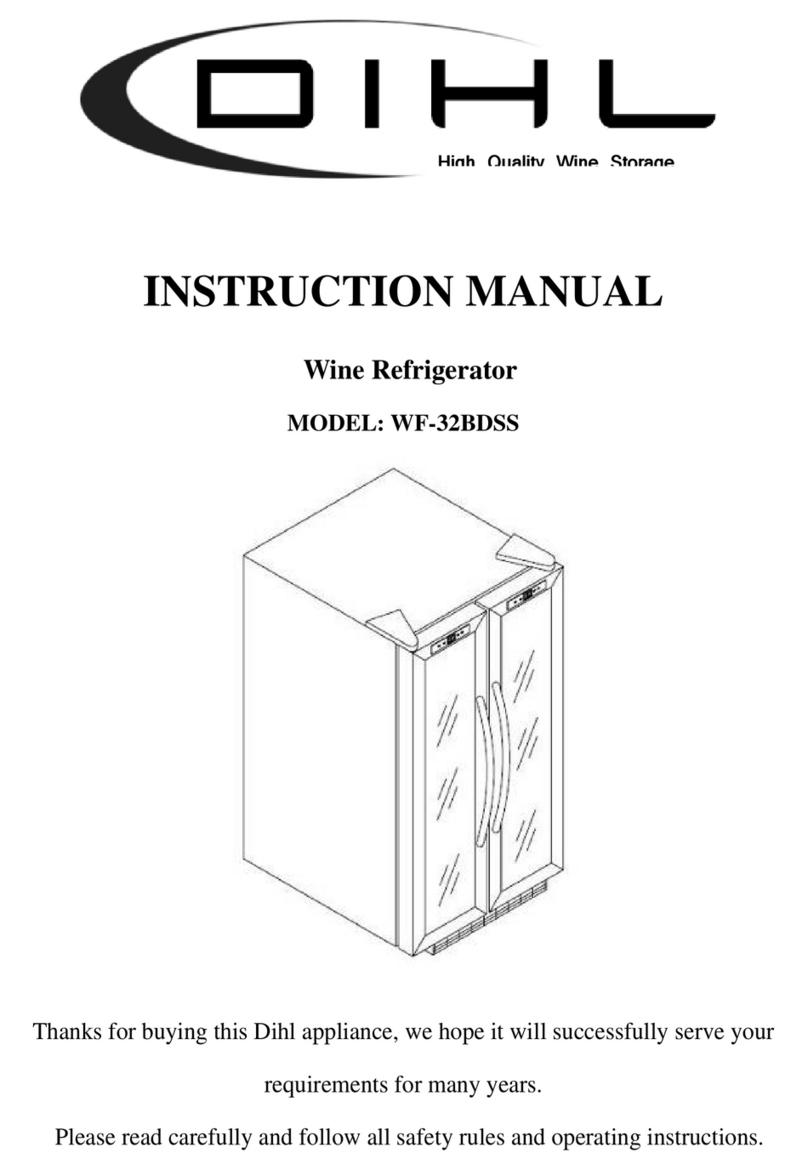 DIHL WF-32BDSS instruction manual