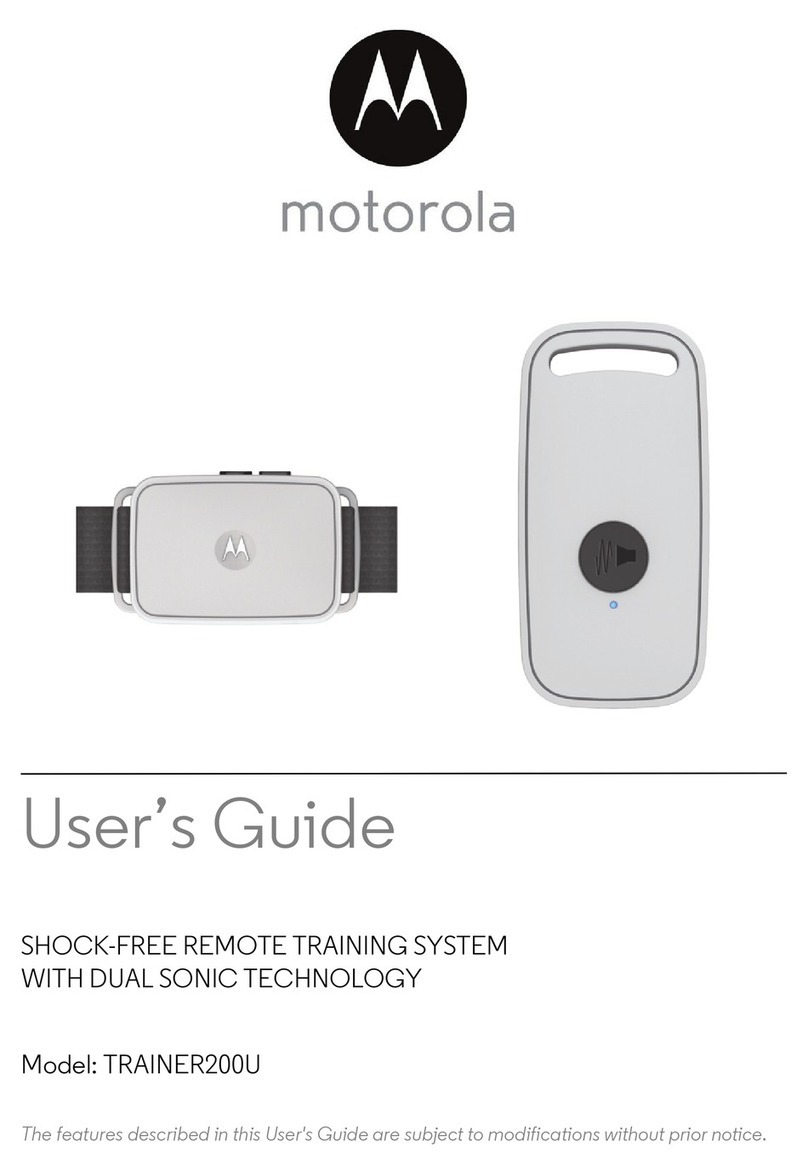 Motorola TRAINER200U user guide