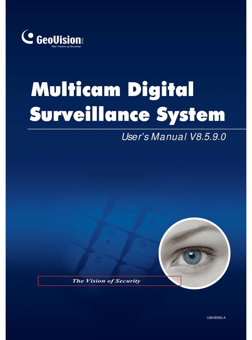 GeoVision UMV859-A User manual