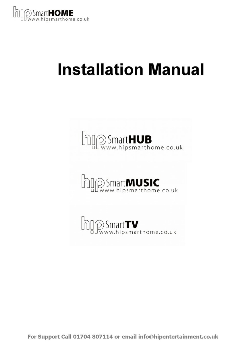 Hip Smart Home Hip Smart Hub User manual