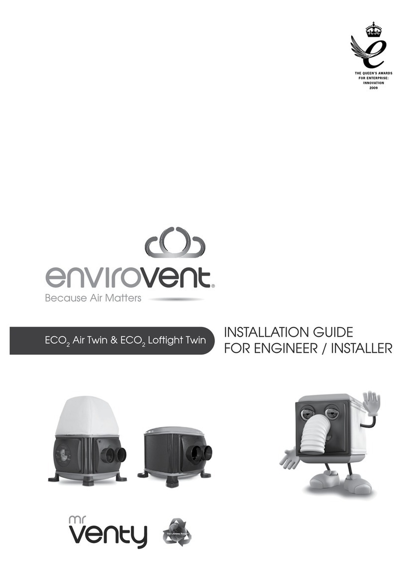 Envirovent ECO2 Air Twin installation guide