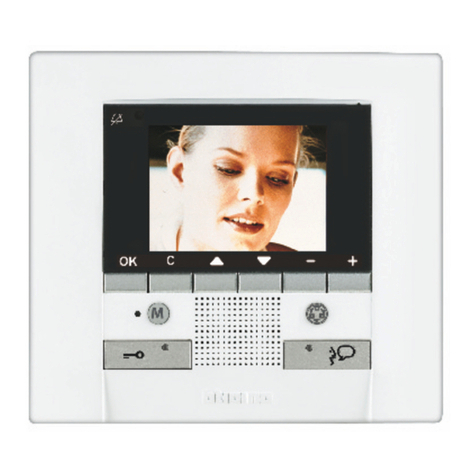 Bticino 344163 Polyx Memory Display user guide