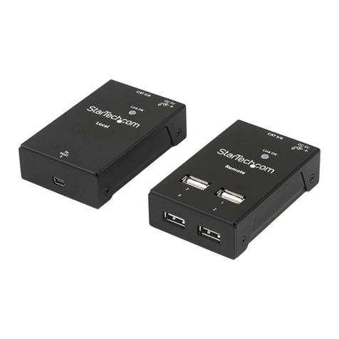 StarTech.com USB2004EXTV instruction manual