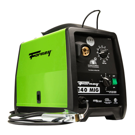 Forney 140 MIG WELDER User manual