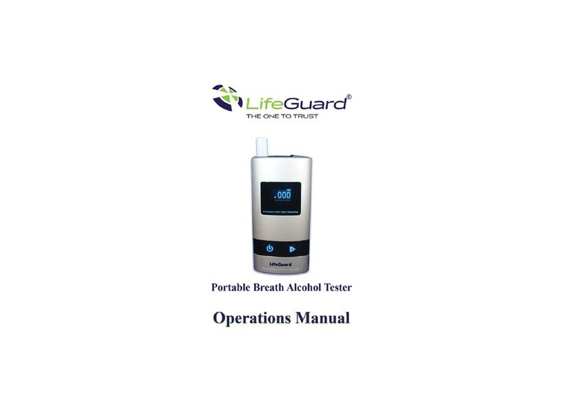 Lifeloc Lifeguard Operation manual