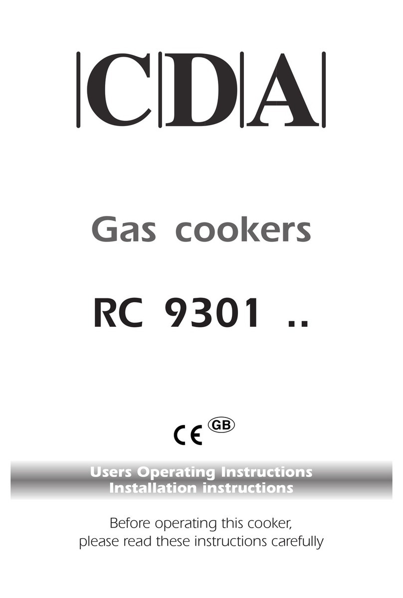 CDA RC 9301 Operation instructions
