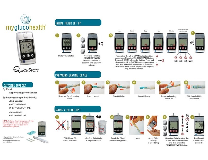 Entra Health System myglucohealth quick start