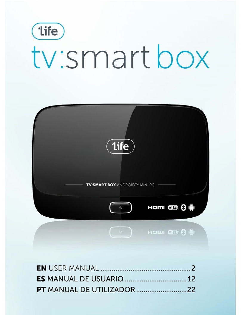 1-life tv:smart box user manual