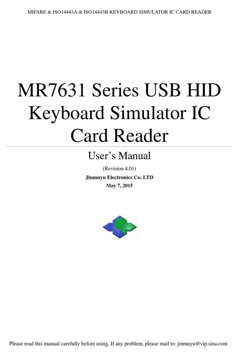 Jinmuyu Electronics MR7631 Series User manual