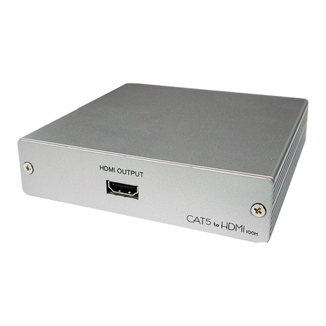 Cypress CA-HDMI100R User manual Cypress CA-HDMI100R User manual
