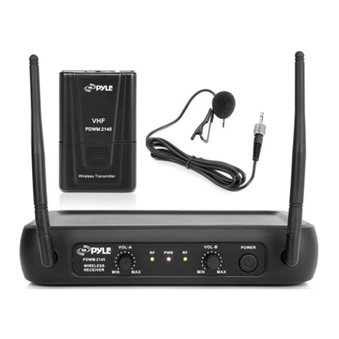 Pyle PDWM2145 User manual
