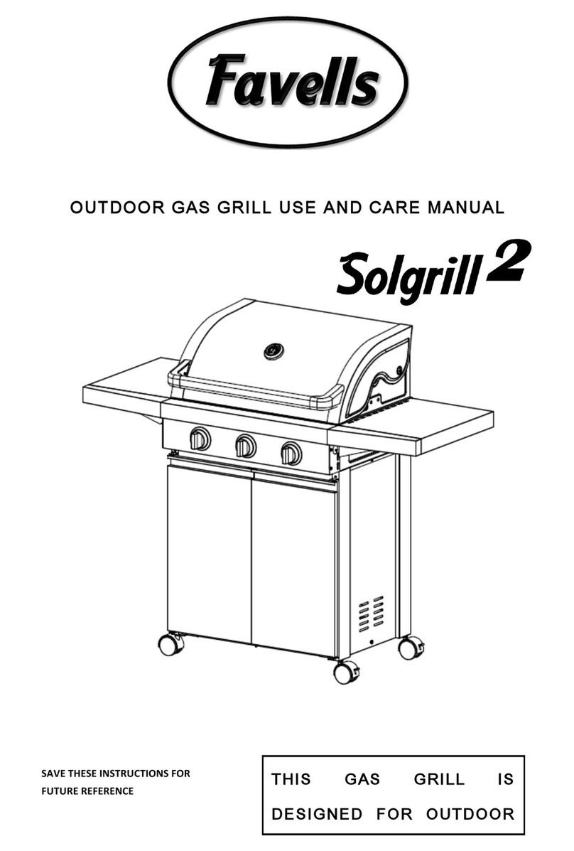 Favells Solgrill 2 user manual