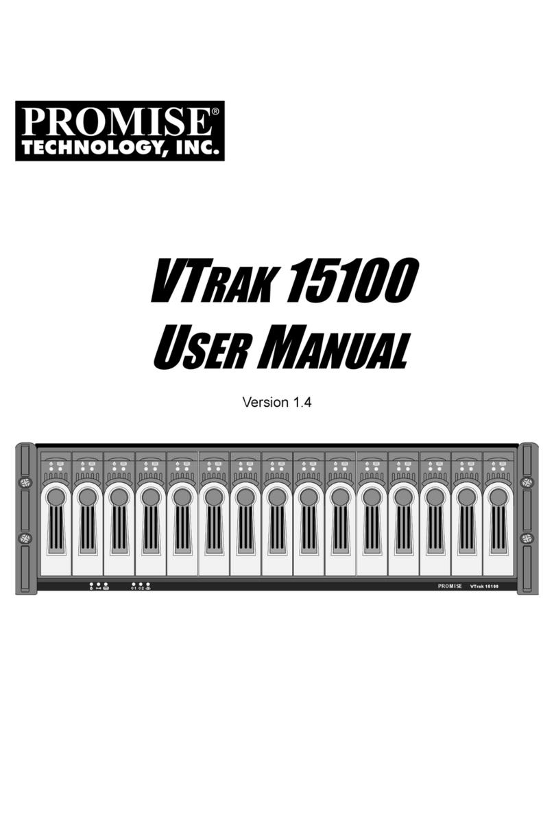 Promise VTRAK 15100 user manual