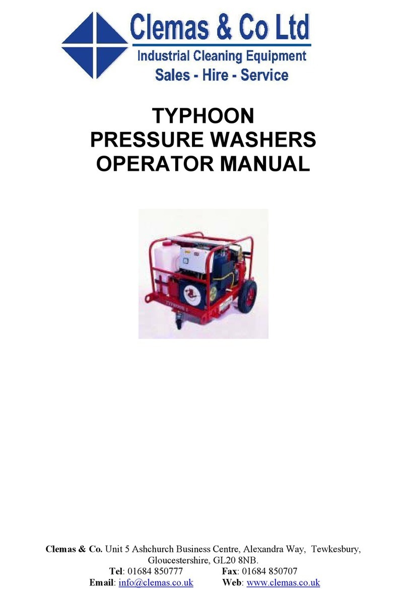 Clemas & Co TYPHOON Operator's manual