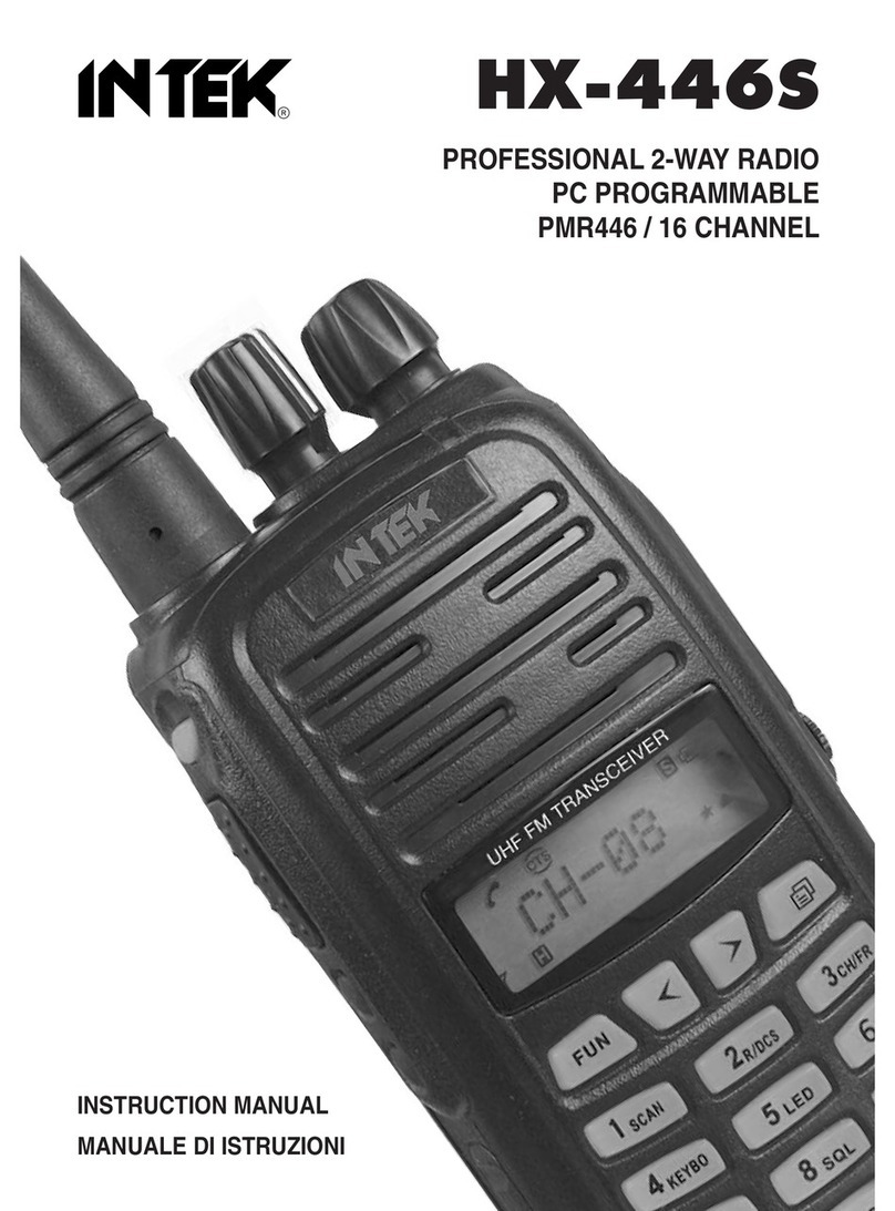 Intek HX-446S instruction manual