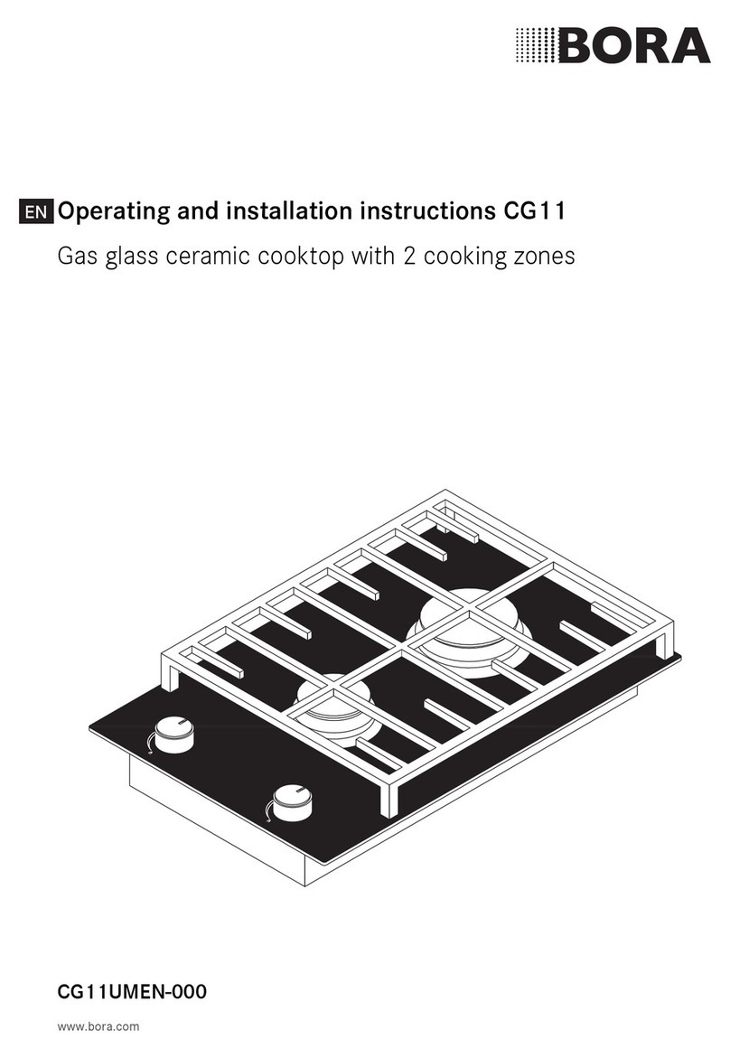 bora CG11UMEN-000 User manual