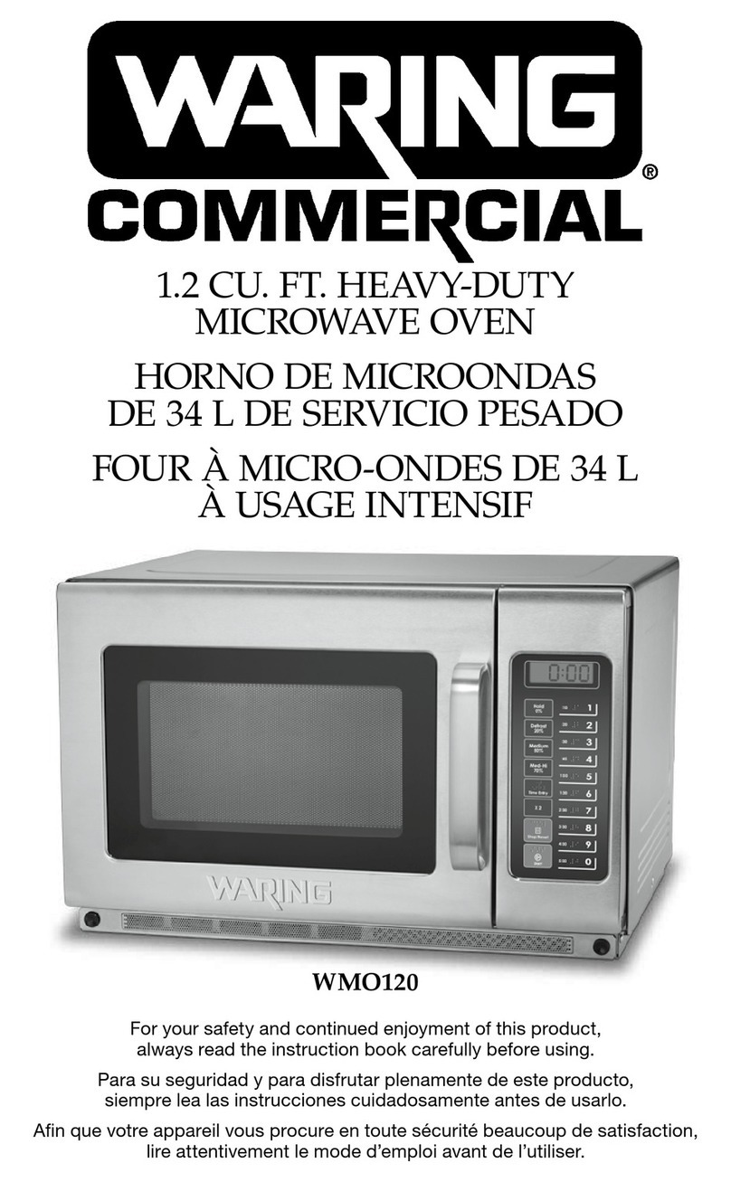 Waring WMO120 User manual