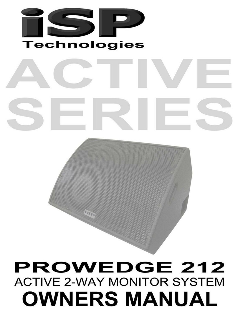 iSP Technologies Prowedge 212 User manual iSP Technologies Prowedge 212 User manual